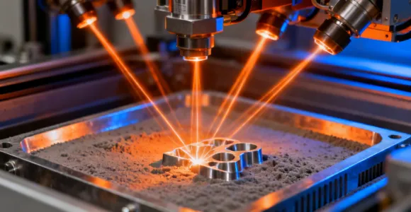 Multi-laser additive manufacturing